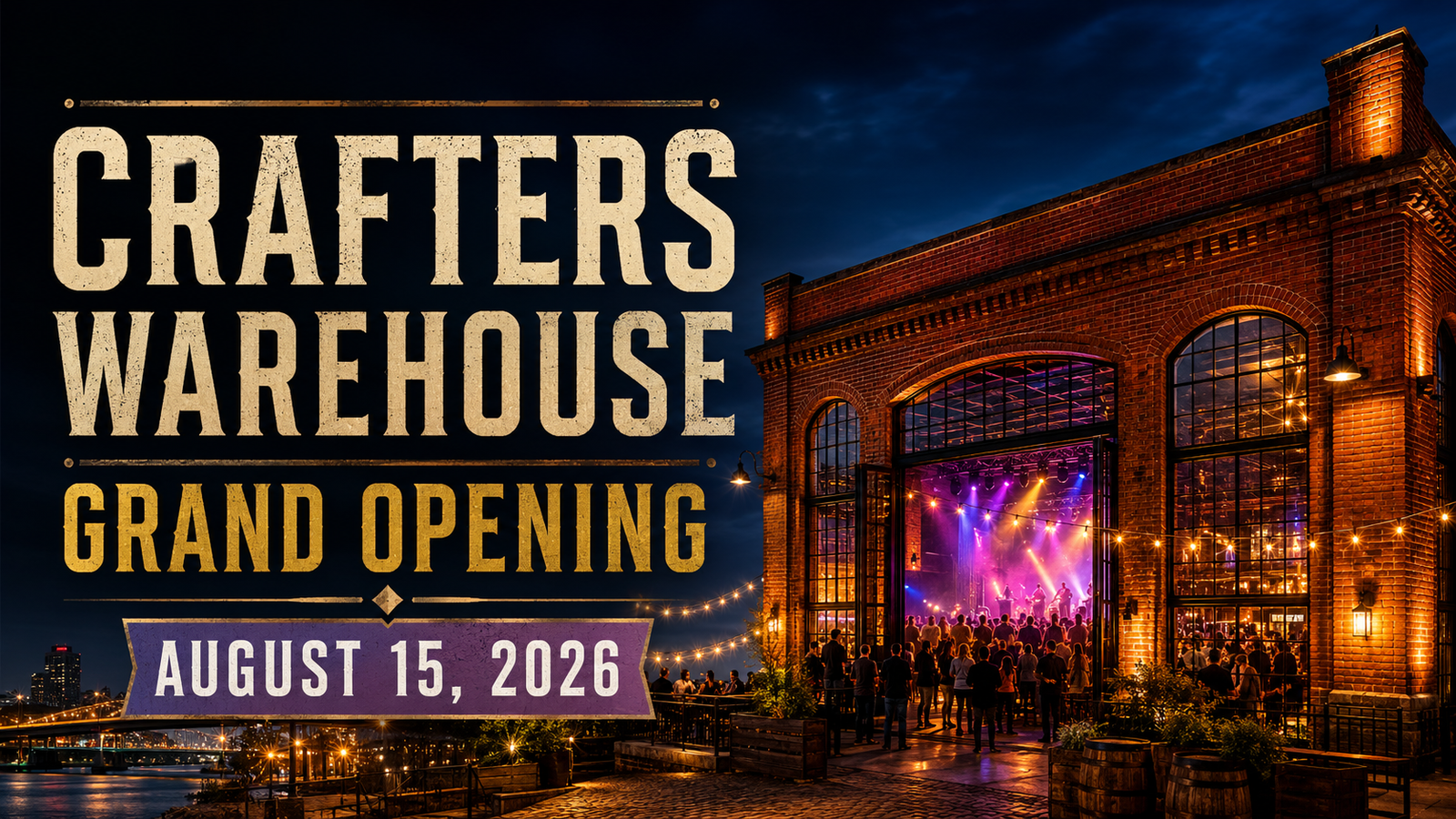 The Crafters Warehouse Grand Opening